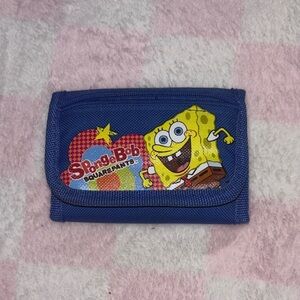 SpongeBob SquarePants Blue Kids Wallet